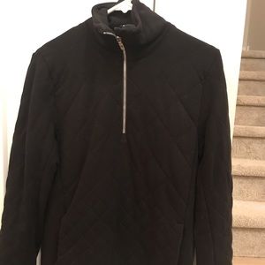 Size 4, black lululemon quarter zip.
